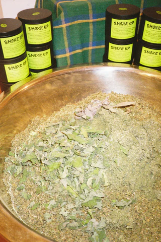 Herbal blending process