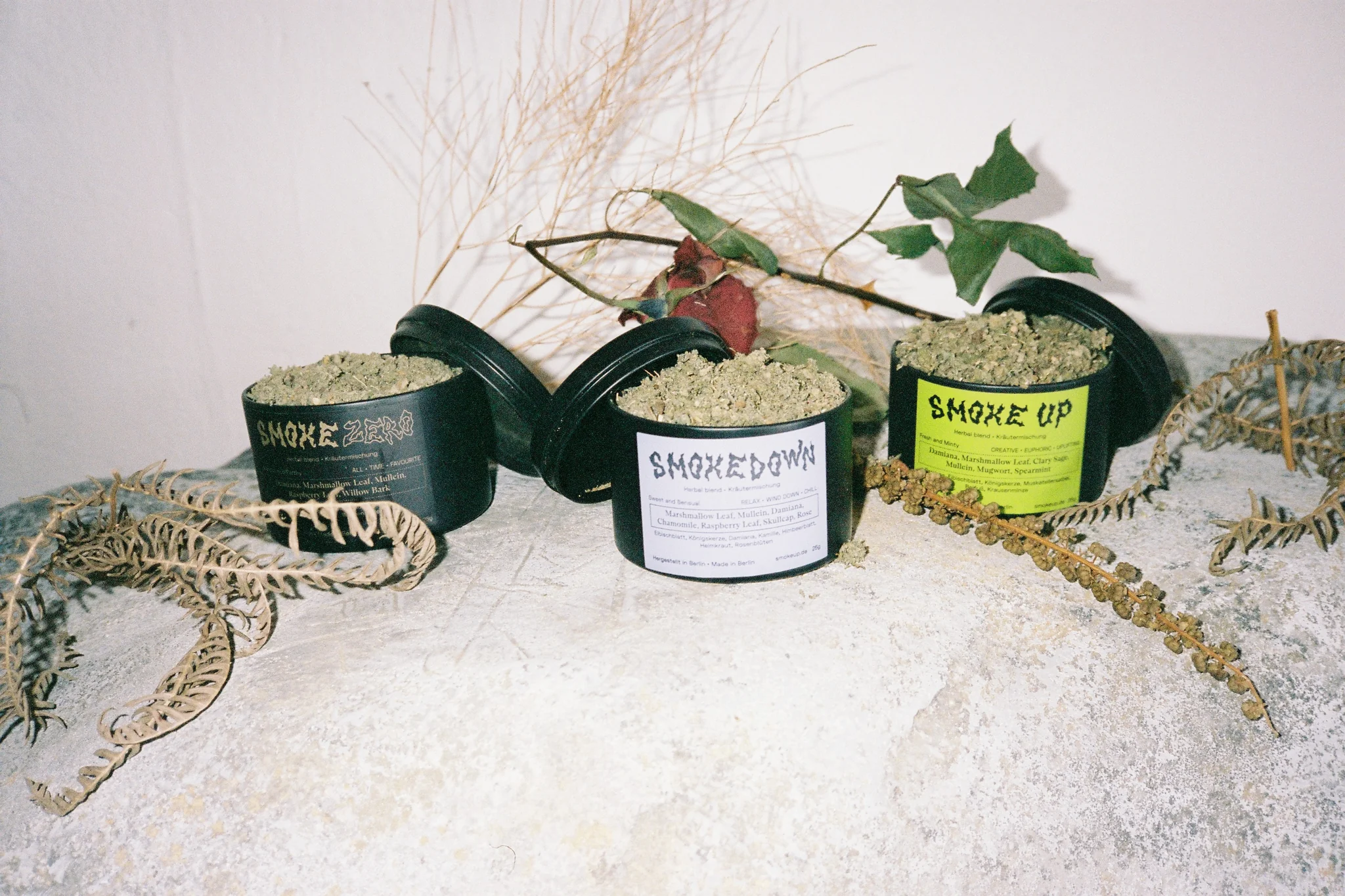 Herbs drying and preparation